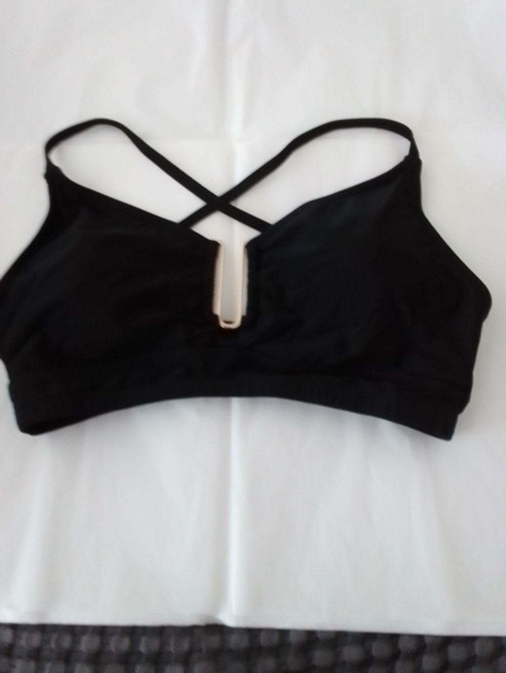 Black Push Up Bikini Top